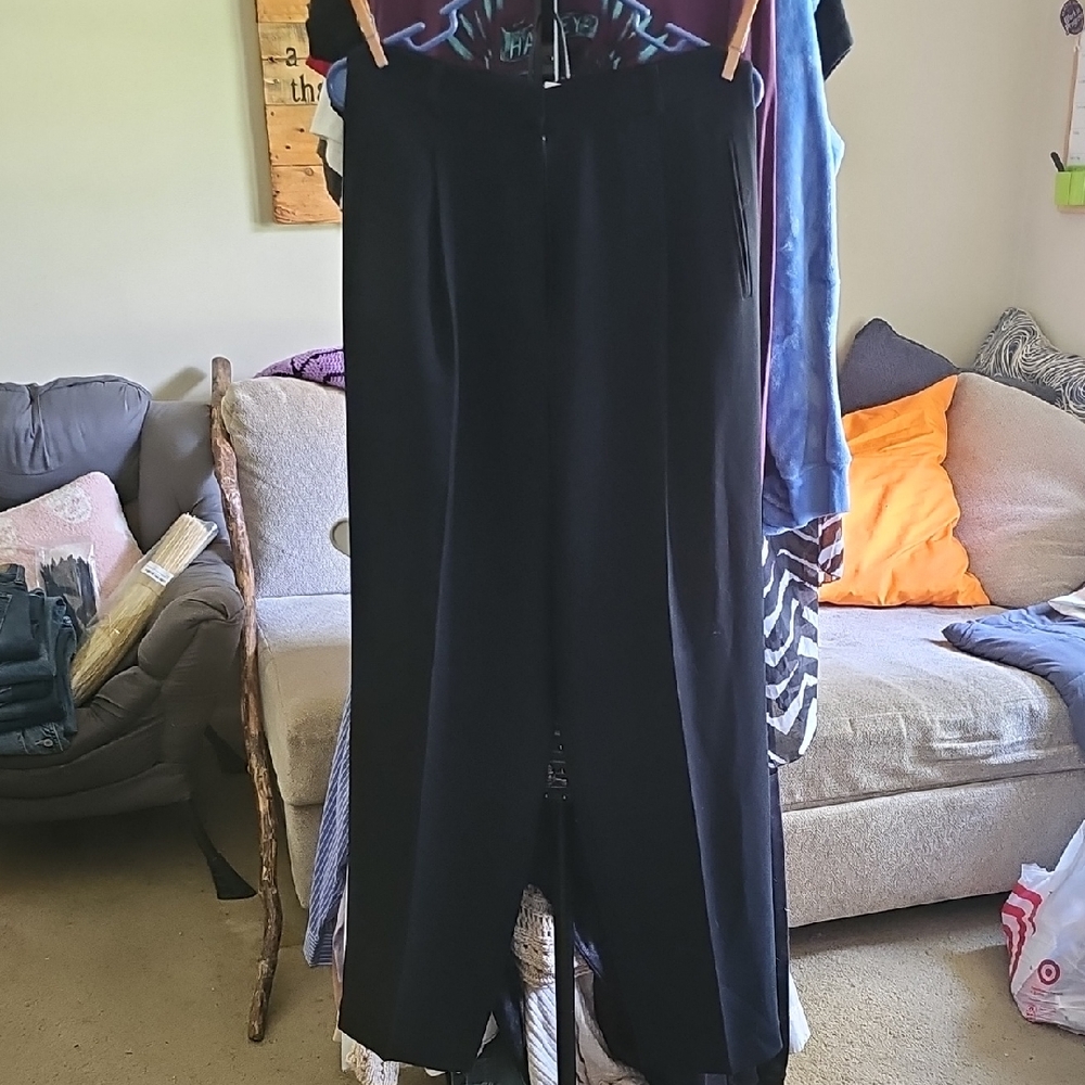 Liz Claiborne Black Wide Leg Women's Pants